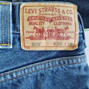 Levi's 505 Ladies Blue Jeans